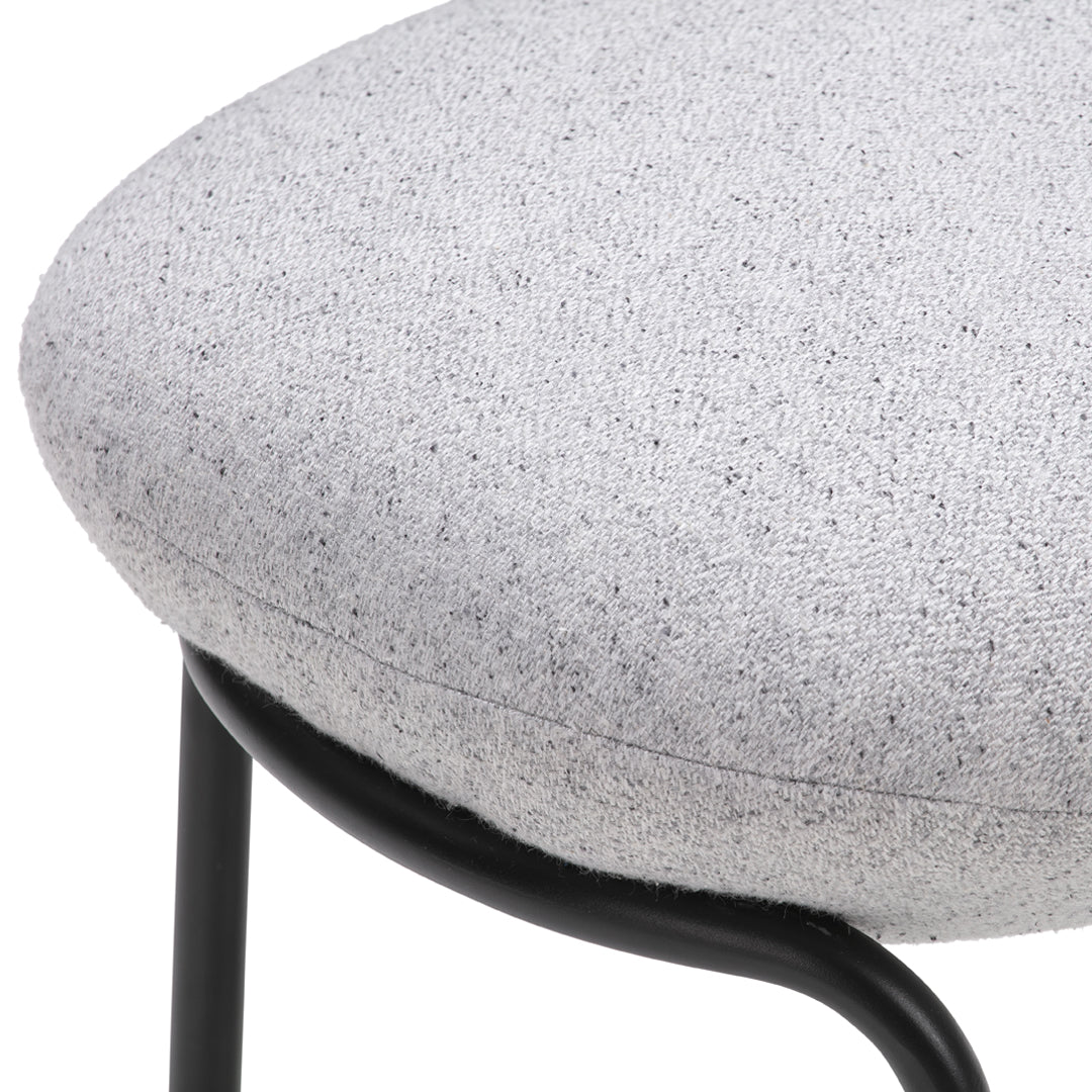 NicheTto Studio Aloe Footstool by Wendelbo - Modern Boho Ottoman for Living Room, Bedroom & Nursery - Comfortable and Stylish Foot Rest