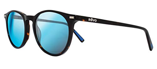 Tortoise Frame With Revo Blue Lens