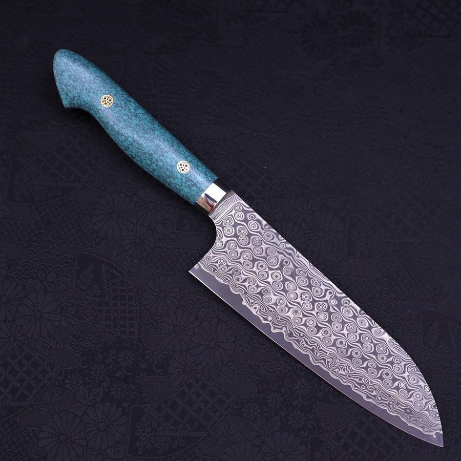 Premium Santoku SG2 Damascus Steel Knife 7