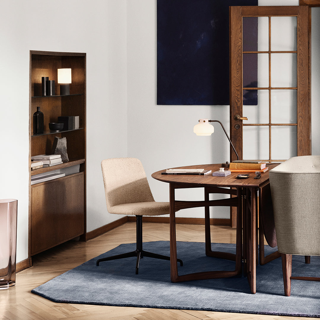 Drop Leaf HM6 Dining Table - Expandable Space-Saving Design for Small Apartments & Kitchens | Perfect for Family Dinners & Entertaining Guests