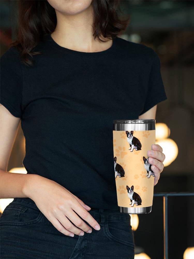 French Bulldog Tumbler - Insulated Stainless Steel Travel Mug for Hot & Cold Drinks - Cute Dog Lover Gift for Office, Gym, or Outdoor Adventures