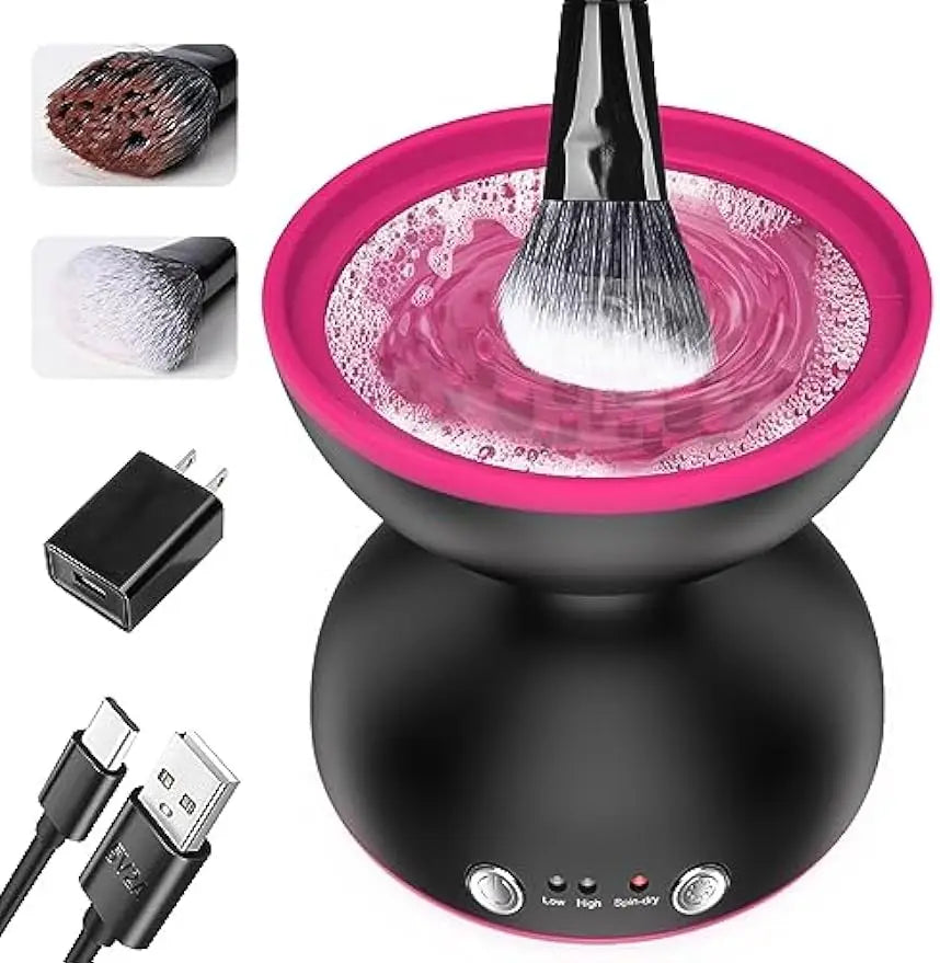 Professional Makeup Brush Cleaner & Shampoo - Deep Cleansing Solution for Cosmetics Brushes | Perfect for Daily Cleaning & Sanitizing Makeup Tools