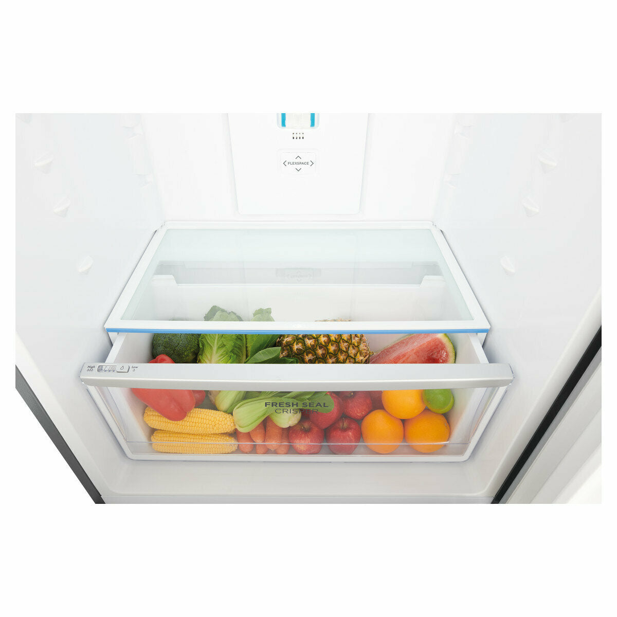 Westinghouse 466L Upright Left Hinge All Fridge WRB5004WC - Energy Efficient Stainless Steel Refrigerator for Home, Kitchen, Restaurant & Office Use