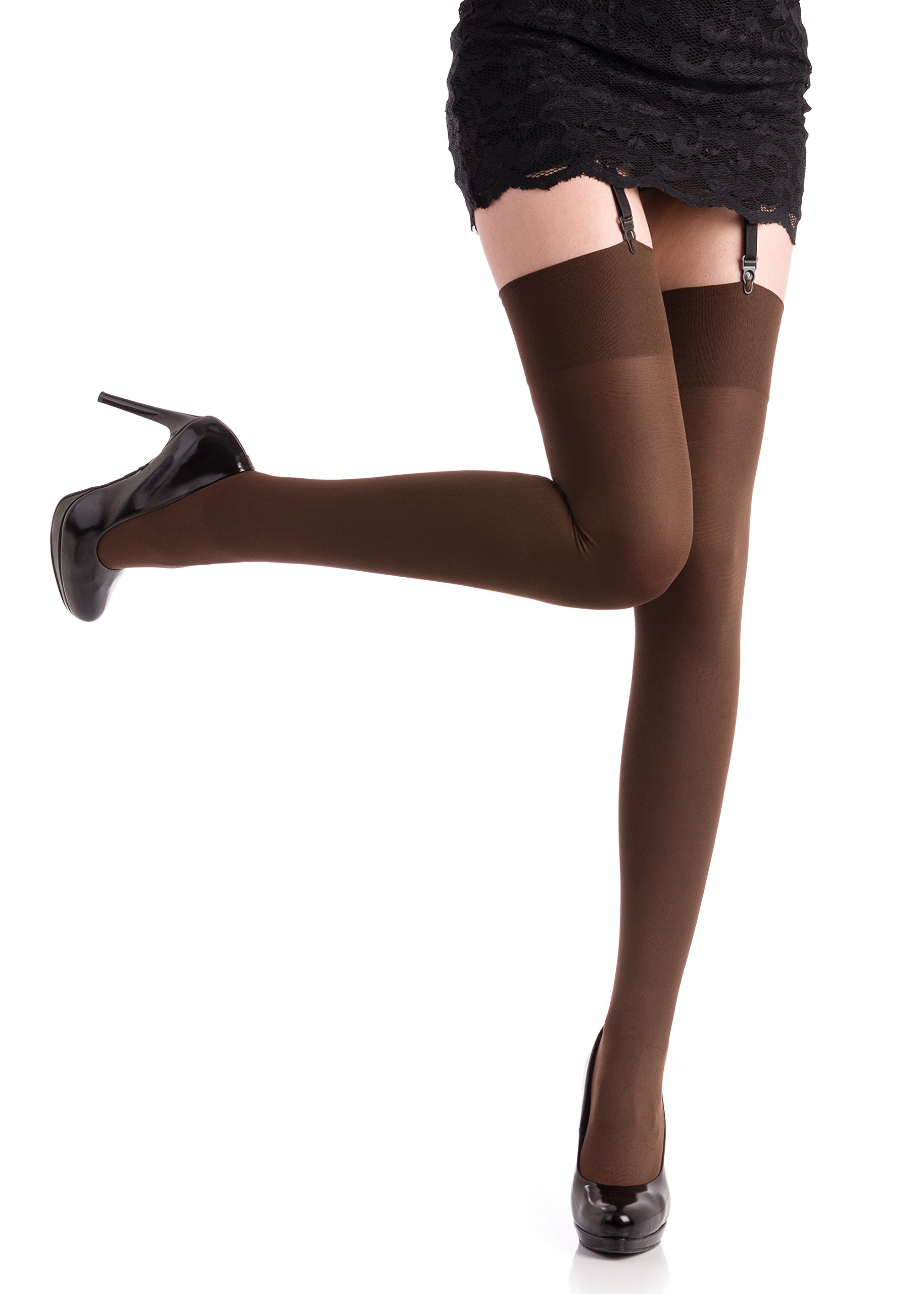 Romartex 80 Denier Opaque Stockings for Women - 8 Colors, Sizes S-XL - Perfect for Office, Party & Everyday Wear