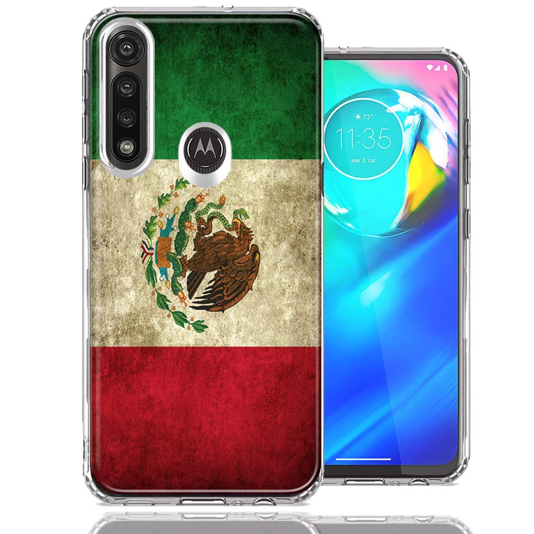 Motorola Moto G Power Case - Mexico Flag Design for Protection & Style | Perfect for Travel & Daily Use