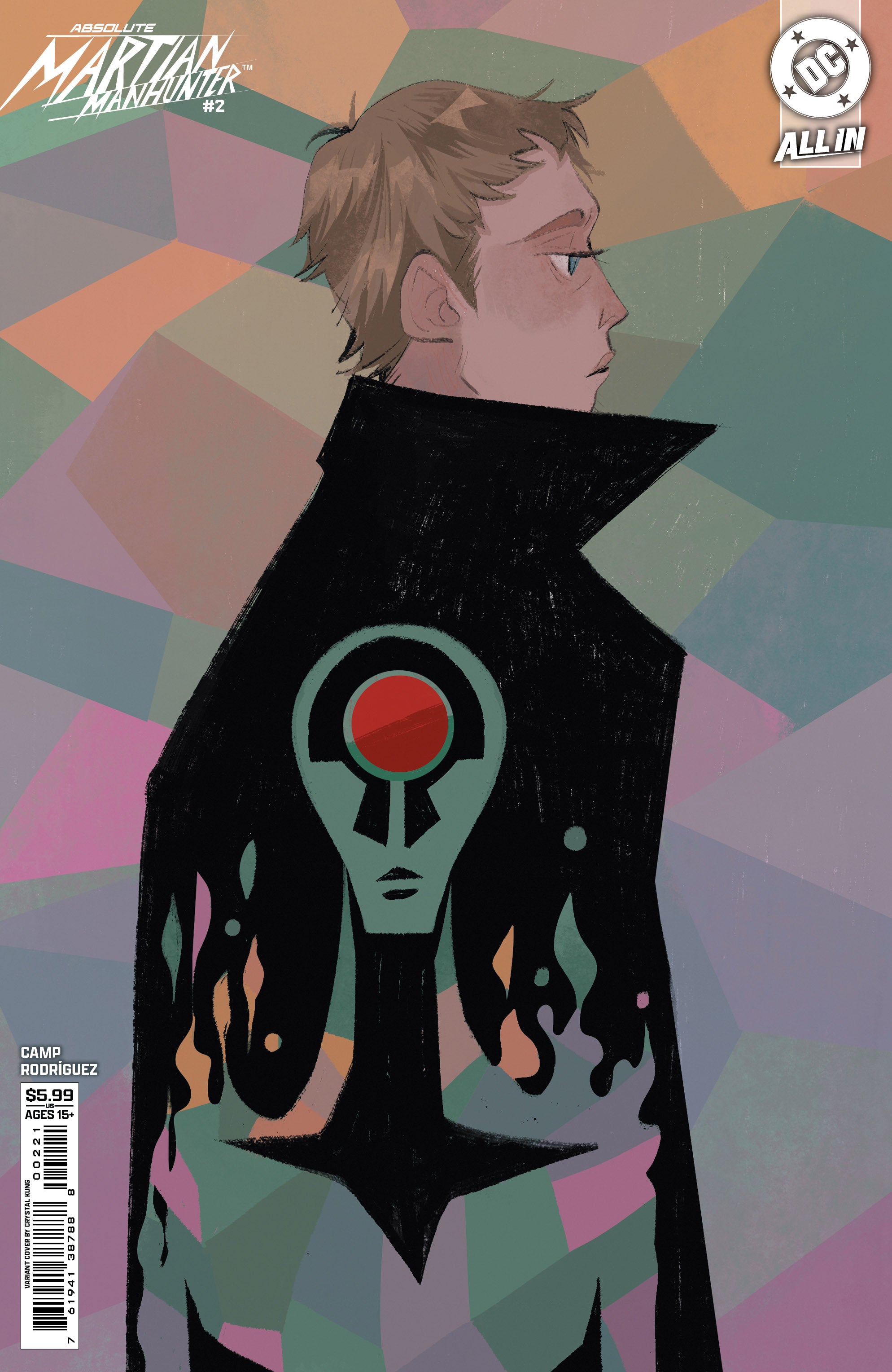 Absolute Martian Manhunter #2 (Of 6) B Crystal Kung Variant - DC Comics Limited Edition Collectible (April 2025) - Perfect for Comic Book Collectors & DC Universe Fans