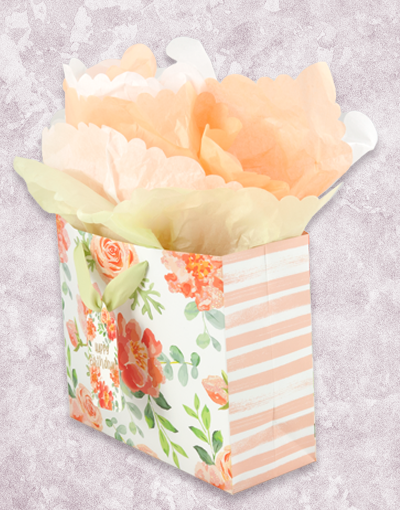 In Bloom Studio Gift Bags - Elegant Floral Design Gift Bags for Birthdays, Weddings & Party Favors | Perfect for Special Occasions & Thoughtful Gifting