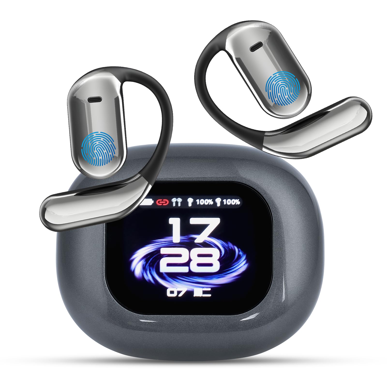AI Translation Earbuds Wireless Bluetooth - Real-Time Language Translator for 40+ Languages, Multi-Mode Smart Earbuds for iPhone & Android - Perfect for Travel, Business Meetings & Language Learning