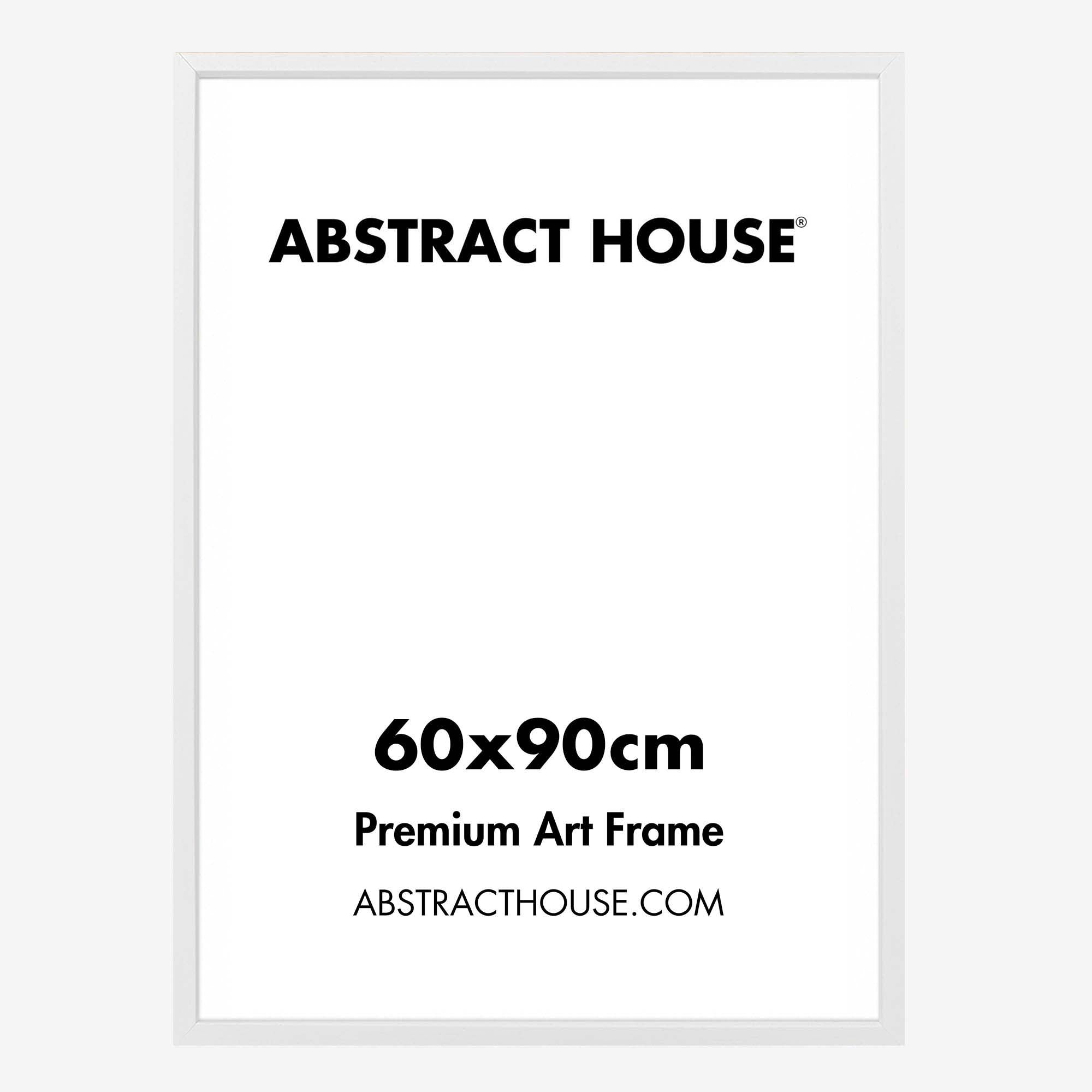 60 x 90 cm Wooden Picture Frame - Premium Solid Wood Photo Frame for Wall Art, Home Decor & Office Display - Perfect for Family Photos, Canvas Prints & Artwork Display