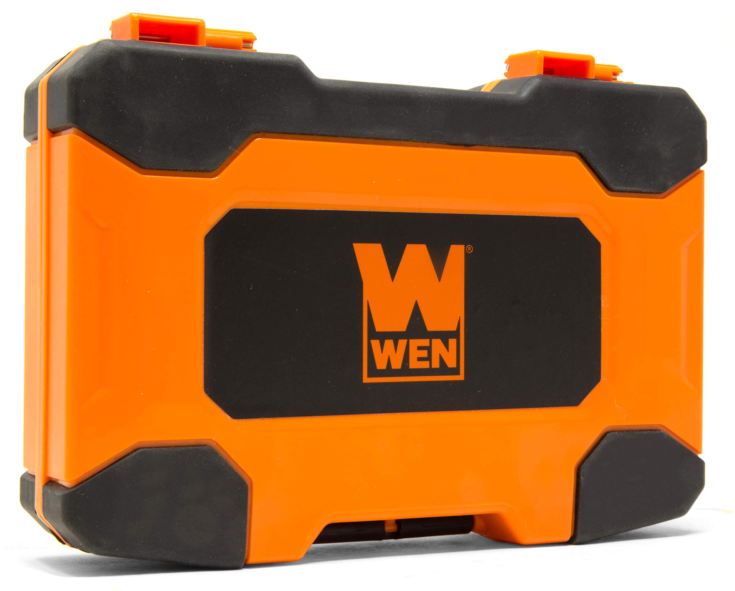 WEN DB1440 40-Piece 1/4-Inch Hex Shank Impact-Rated Quick-Release Screwdriver & Drill Bit Set for DIY Projects, Home Repairs & Professional Construction Work