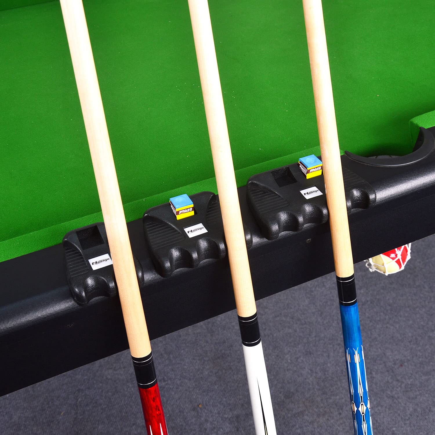 Premium Pool Cue Holder - Durable Cue Stick Rest for Billiards Accessories | Perfect for Home Game Rooms, Bars & Pool Halls