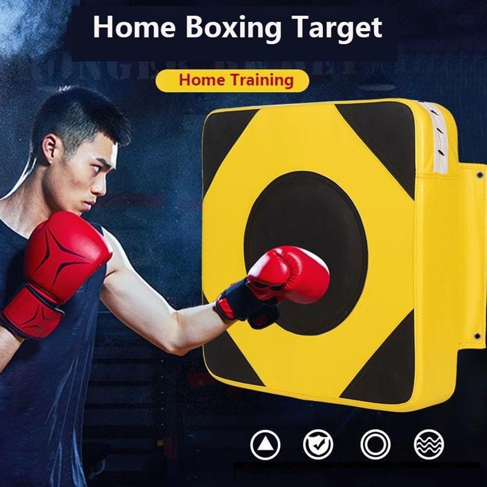 Wall Punching Pad - PU Boxing Wall Punch Target Pad for Fitness & Martial Arts Training | Heavy Duty Wall Punch Bag for Boxing, MMA, Kickboxing & Home Gym Workouts | Perfect for Strength Training & Stress Relief