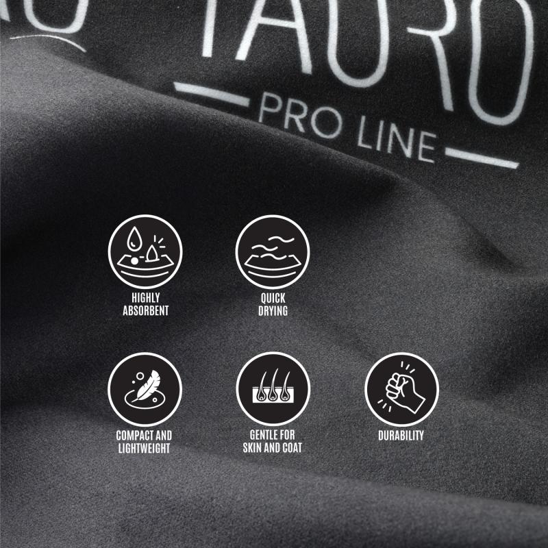 Tauro Pro Line Microfiber Towel - Ultra Absorbent, Quick Drying, 31.5x63 Inches - Perfect for Gym, Sports, Travel & Home Use