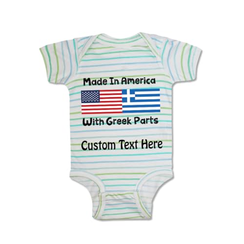 Stripes Multi Boy Personalized Text Here