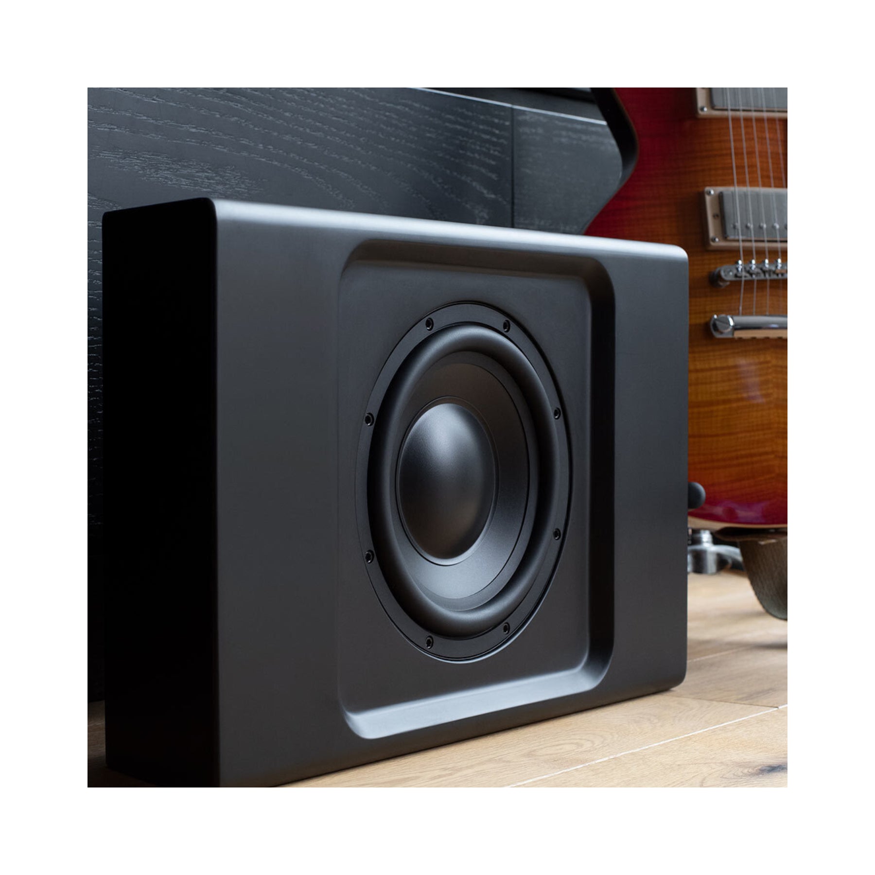 Bluesound PULSE SUB+ Wireless Subwoofer - High-Performance Deep Bass for Home Theater & Music Systems | Perfect for Movie Nights & Party Audio