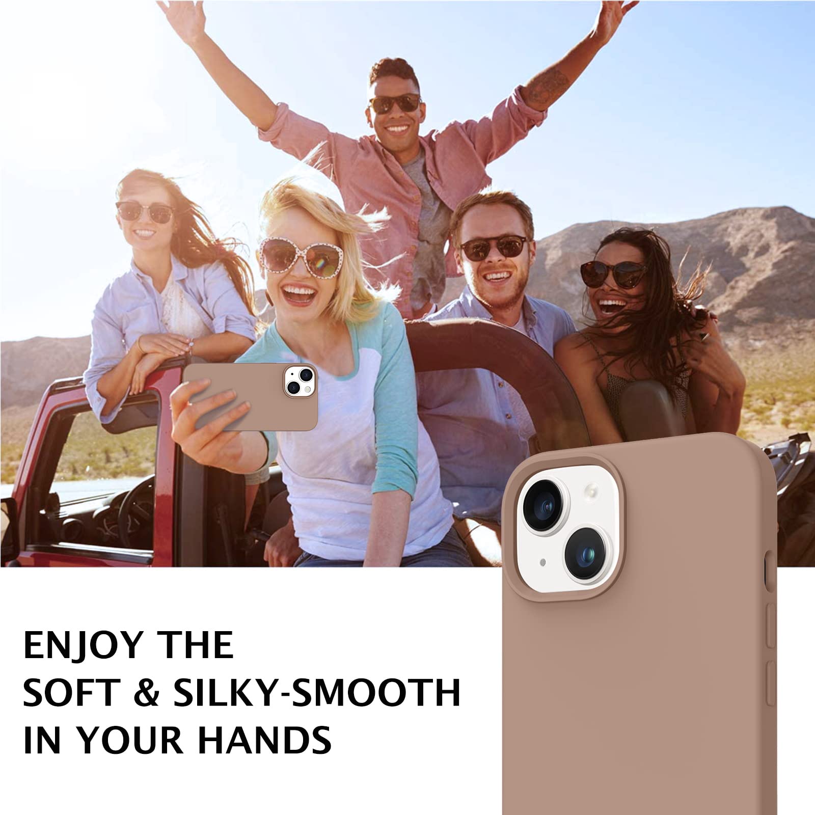 Premium Liquid Silicone Case for iPhone 14 (6.1
