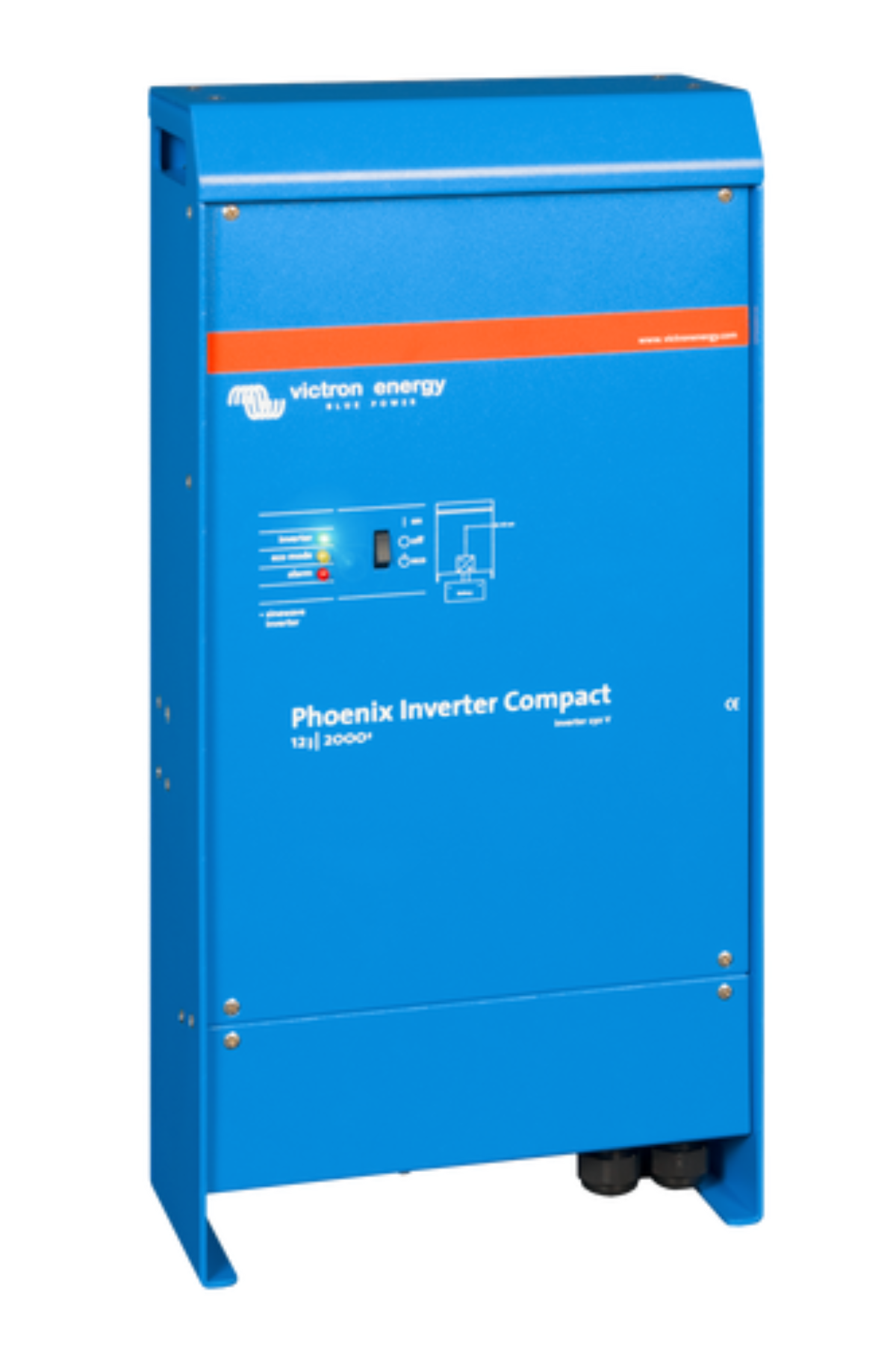 Victron Energy Phoenix Inverter 24V 2000W 230V Pure Sine Wave Power Inverter with VE.Bus - Perfect for RVs, Boats, and Off-Grid Solar Systems