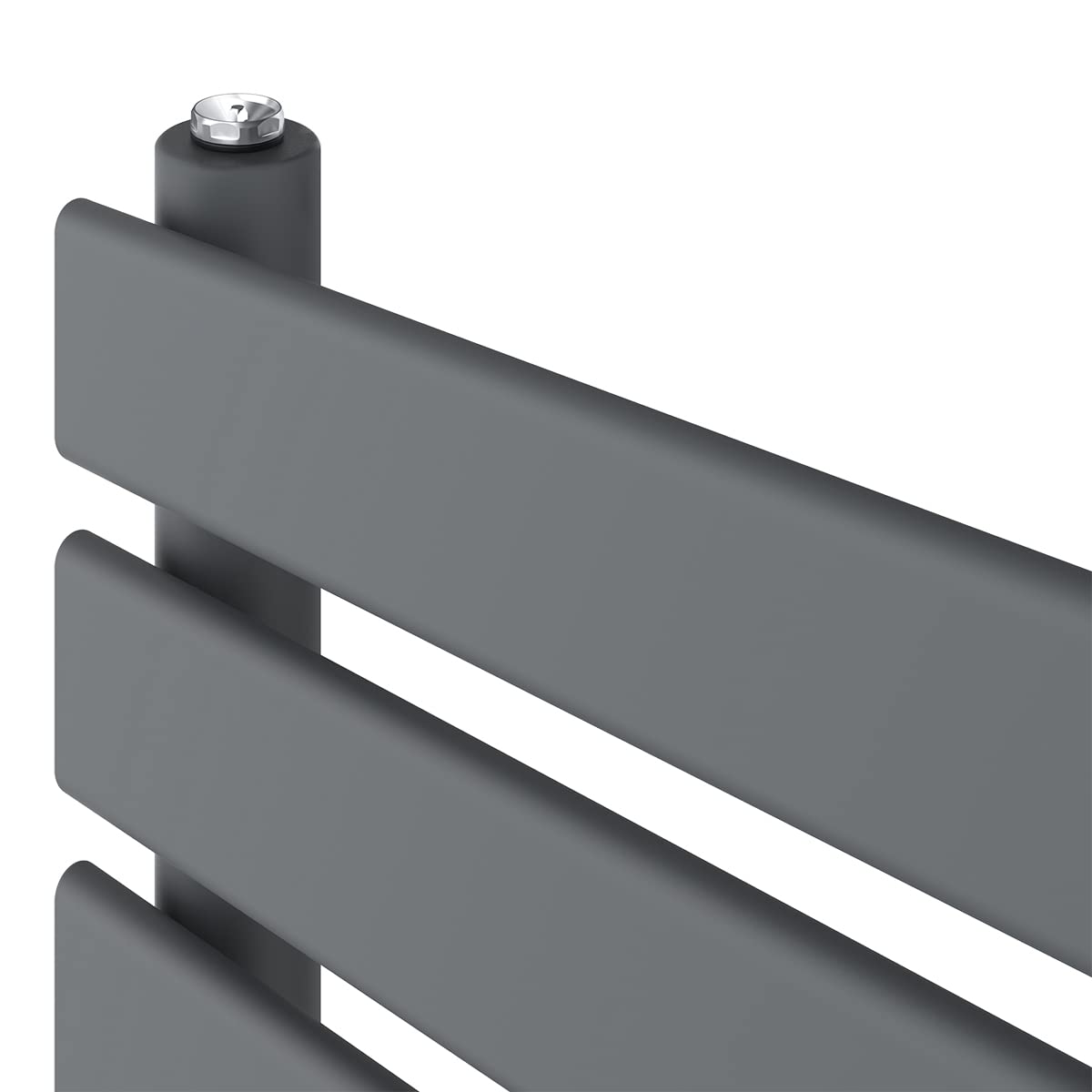 Warmehaus 1600x450mm Electric Heated Towel Rail Radiator - 800W Thermostatic Bathroom Ladder Heater with Prefilled Sand Grey Finish | Perfect for Spa, Luxury Bathroom & Home Heating Solutions