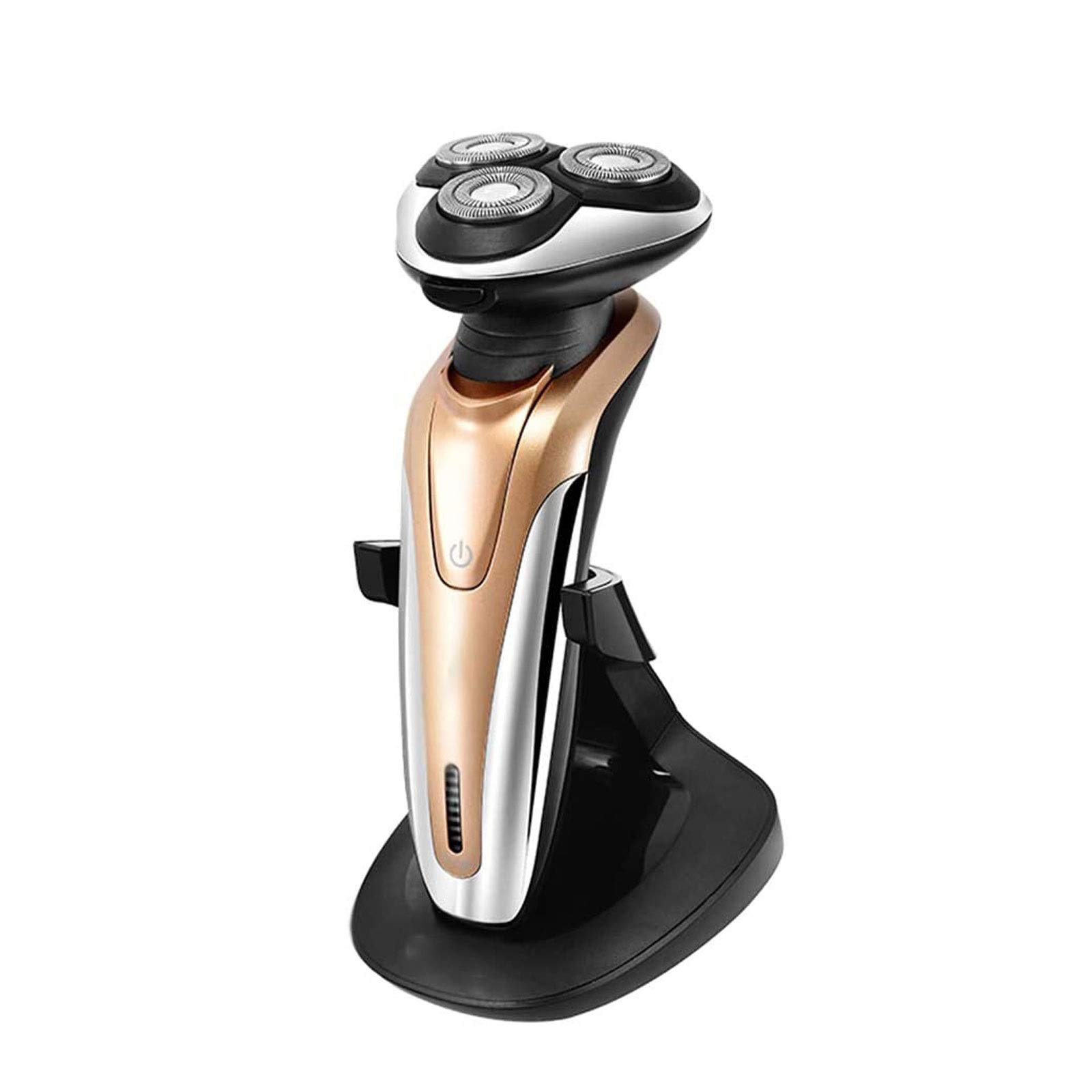 **4-in-1 Electric Razor for Men - USB Rechargeable & Waterproof Multifunctional Shaver Kit with Nose Hair Trimmer - Perfect for Travel, Gym & Daily Grooming**
