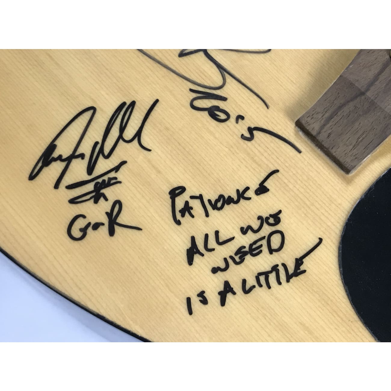 Authentic Guns N' Roses Signed Guitar by Axl Rose, Slash, Duff & Adler with JSA COA - Rare Collectible for Music Fans & Rock Memorabilia Display