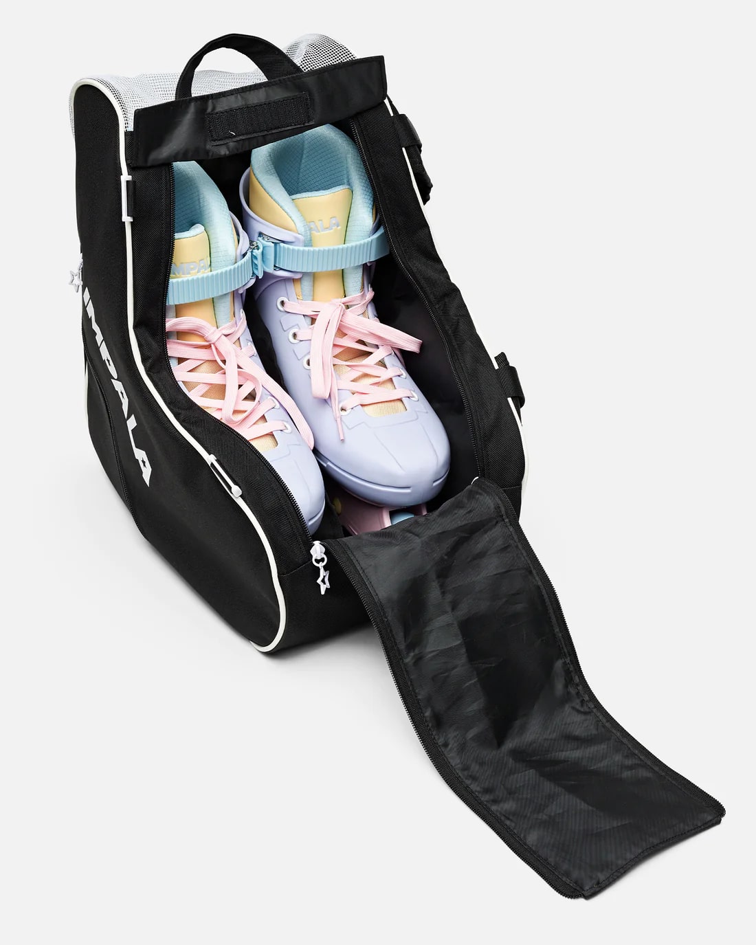 Impala Skate Bag - Durable & Stylish Roller Skating Backpack for Women & Men - Perfect for Rink, Park & Travel - Black