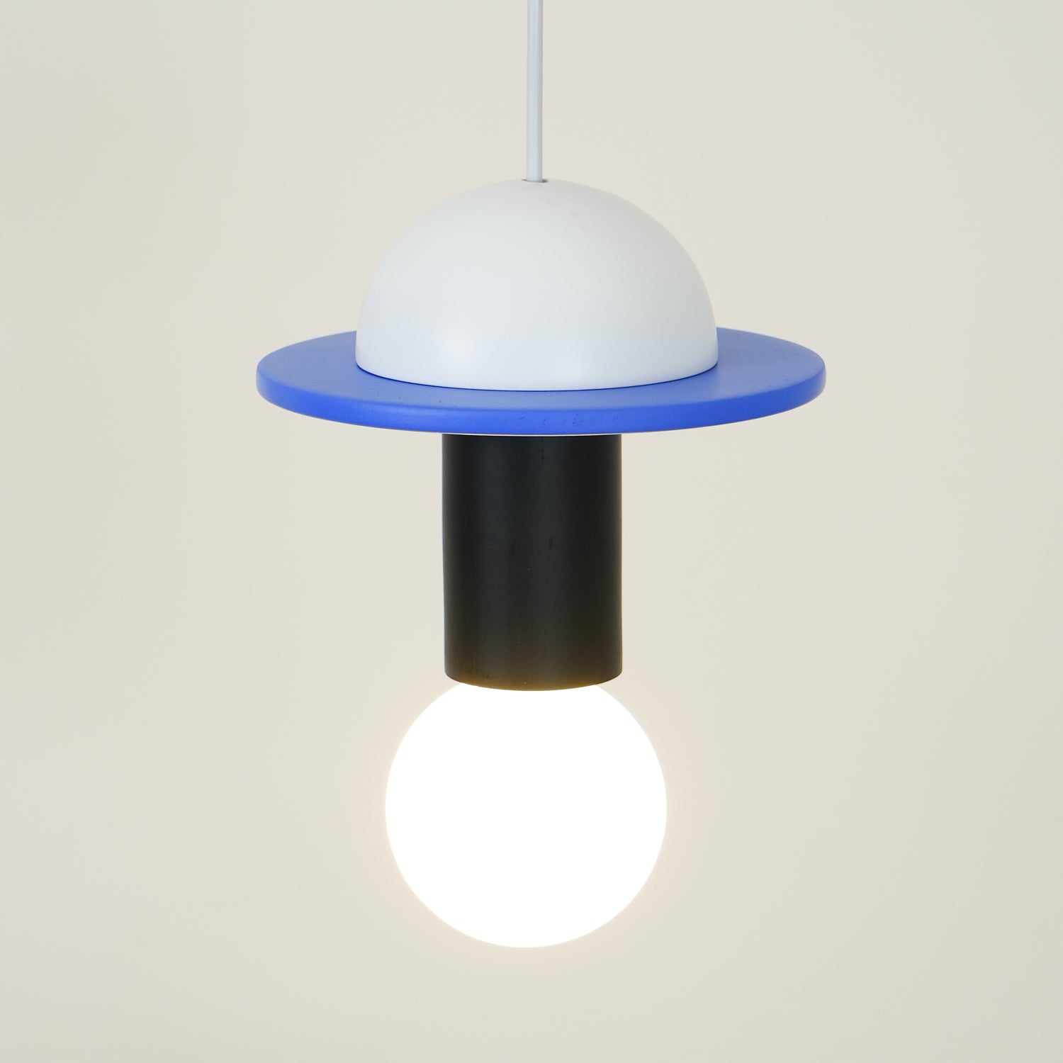 Modern Geometric Building Blocks Pendant Lamp - Handmade Wooden Hanging Light Fixture for Dining Room, Kitchen Island, Living Room & Bedroom Decor