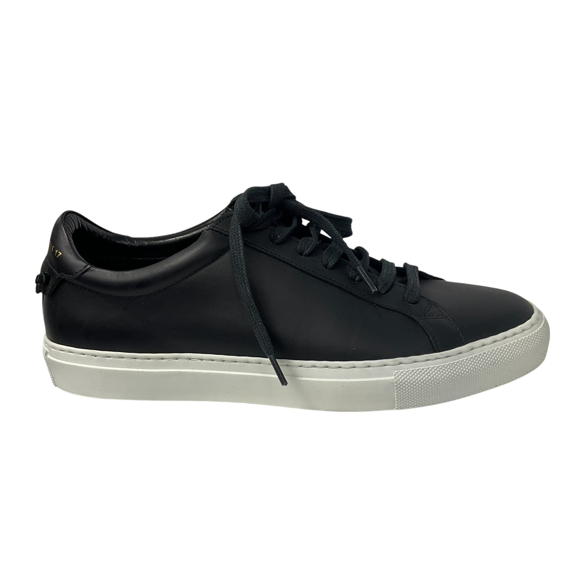 Givenchy Black Leather Low Top Sneakers for Men - Stylish & Comfortable Casual Shoes for Everyday Wear, Work & Travel