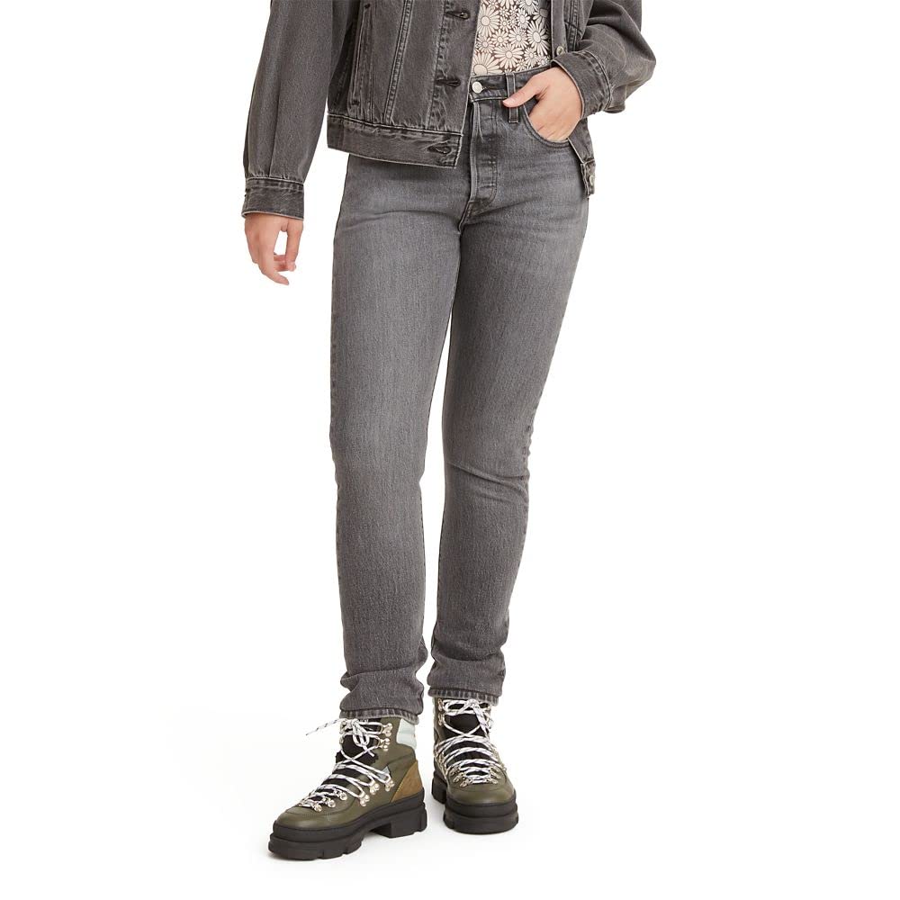Levi's Women's Premium 501 Skinny Jeans - High Waist Stretch Denim Pants for Casual & Work Outfits | Perfect for Everyday Wear, Office & Date Nights