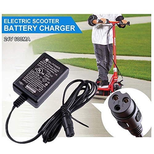 12V 1A Power Adapter Charger for Razor Power Rider 360 Electric Tricycle - Fast Charging, Safe & Reliable - Perfect for Kids' Electric Ride-On Toys at Home or Outdoors