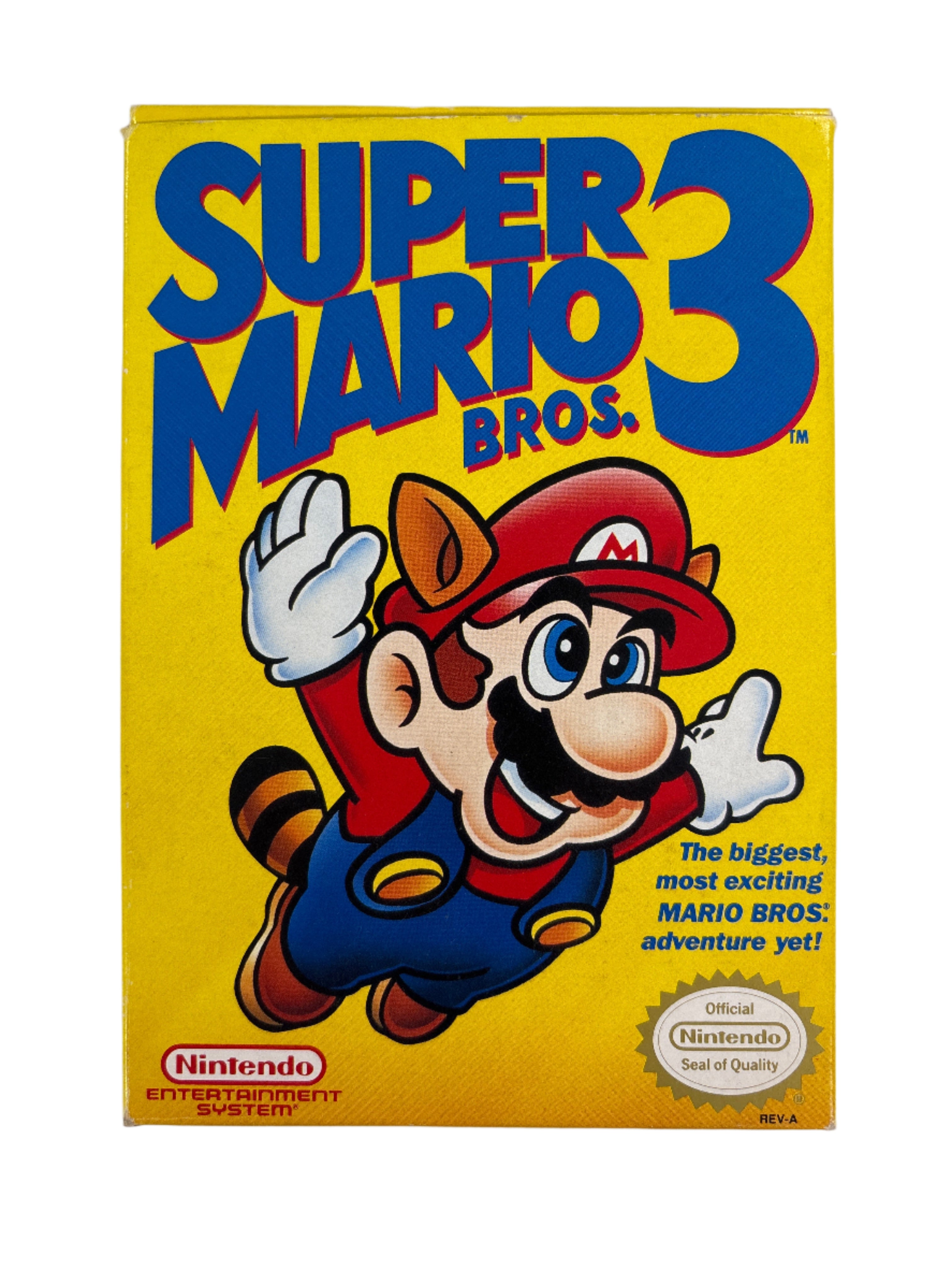 Original Super Mario Bros. 3 NES Box & Manual Only (No Game Included) - Perfect for Collectors, Display, or Replacement Parts
