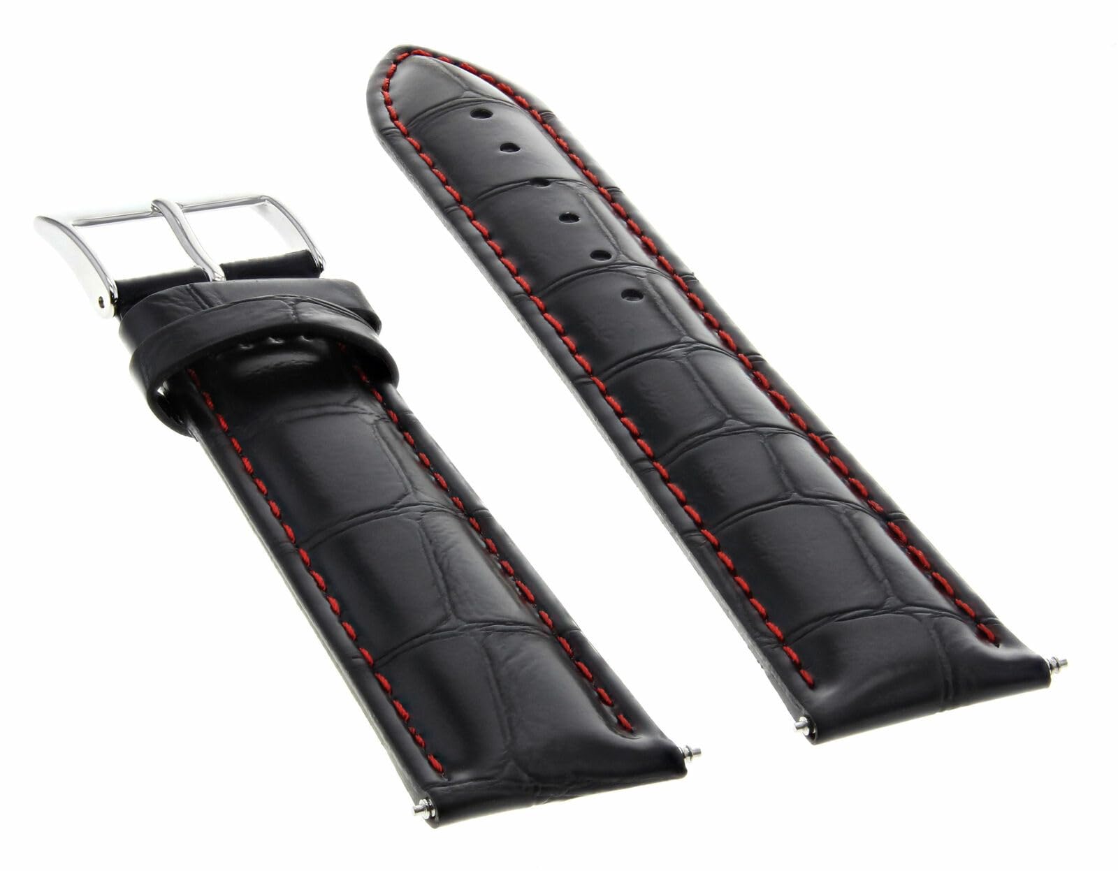 23mm Genuine Leather Watch Band Replacement Strap for Citizen Eco-Drive - Durable Comfortable Watch Accessory for Men & Women - Perfect for Business, Casual & Everyday Wear