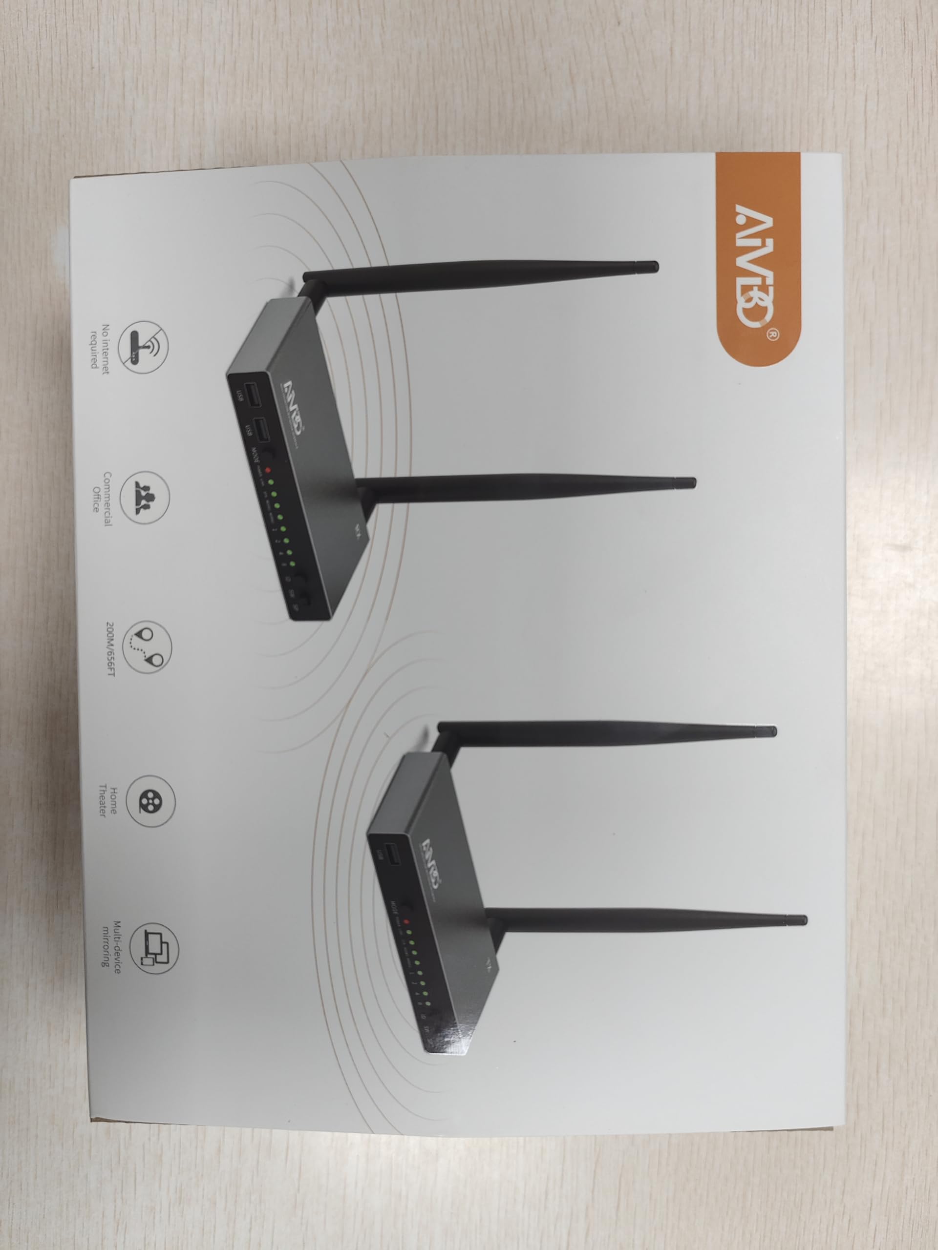 TIMBOOTECH Wireless HDMI Transmitter and Receiver 820FT - 1080P HD Video & Audio Extender for Live Streaming, Supports 8 Receivers with KVM, IR Remote & HDMI Loop Out - Perfect for Home Theater, Gaming, Presentations on TV/Projector/Monitor