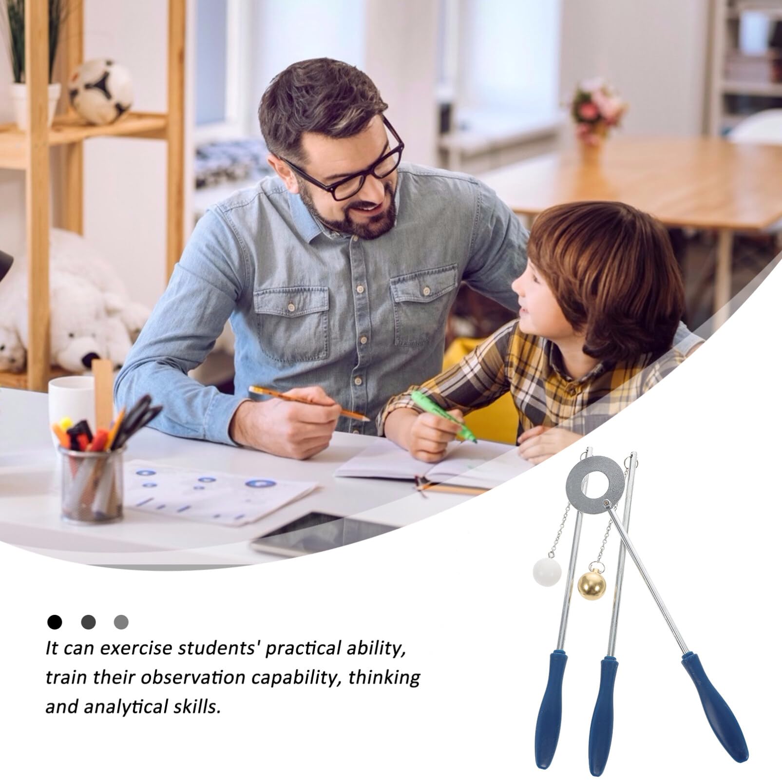 Thermal Expansion and Cooling Contraction Physics Demonstration Kit - Bar & Gauge Apparatus for Science Teaching | Perfect for Classroom Labs, STEM Education & Physics Experiments