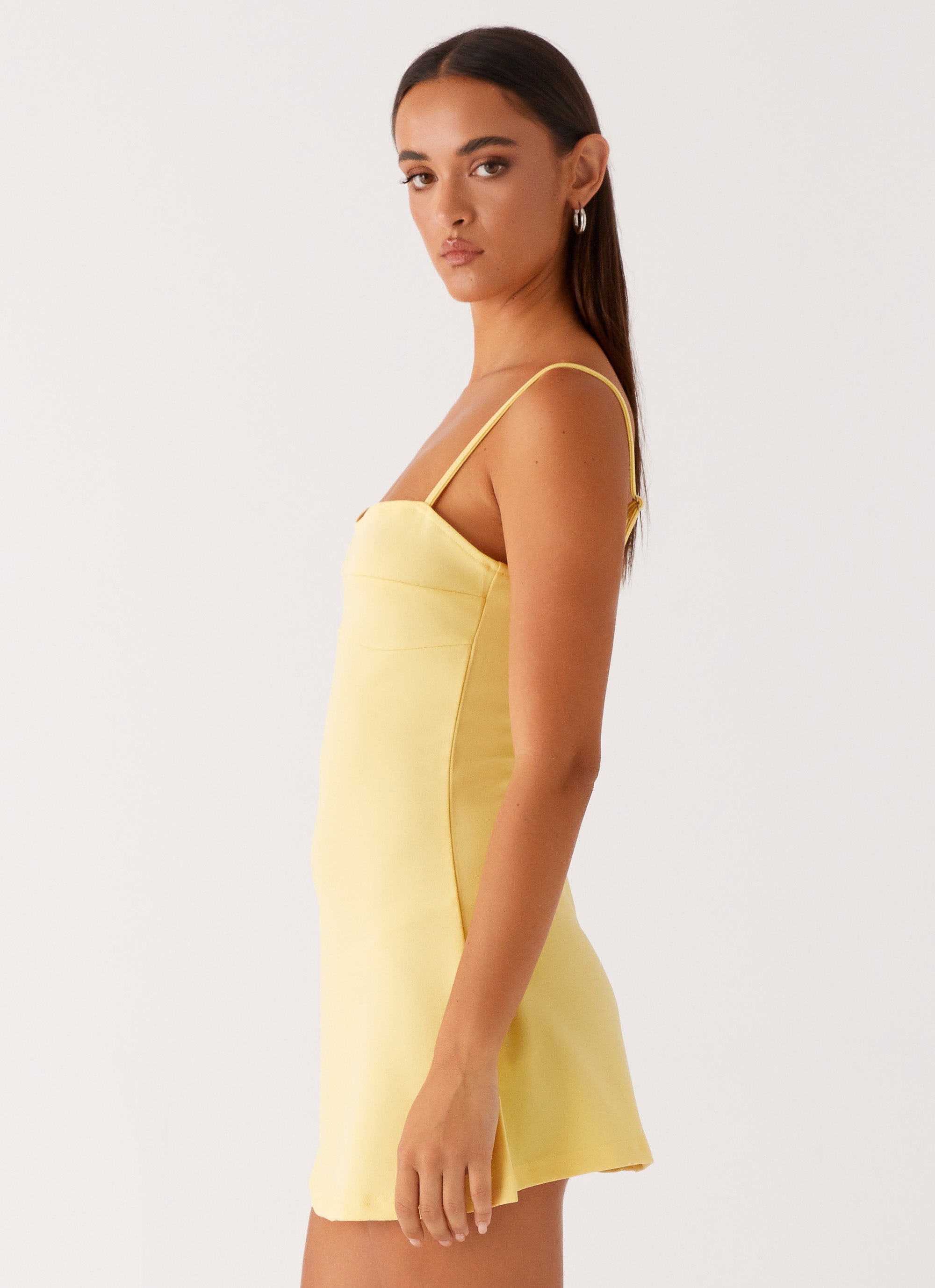 Cindy Mini Dress for Women - Flirty Yellow Summer Dress for Parties, Dates & Beach Outfits | Fashionable & Comfortable