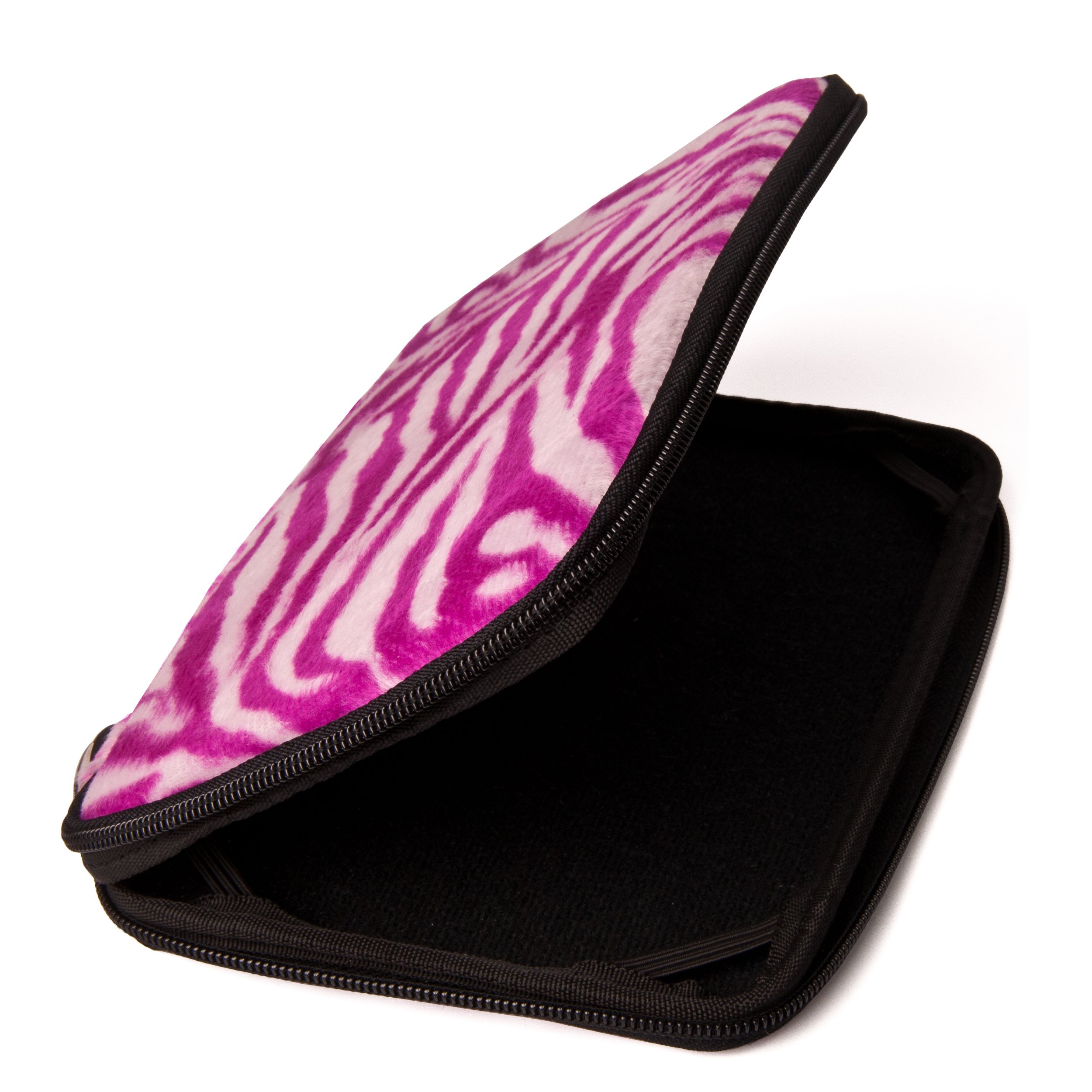 Soft Slim Protective Carrying Sleeve Pouch for Ematic 7-Inch Tablet & 3.5mm Stereo Headset - Perfect for Travel, School, and Office Use