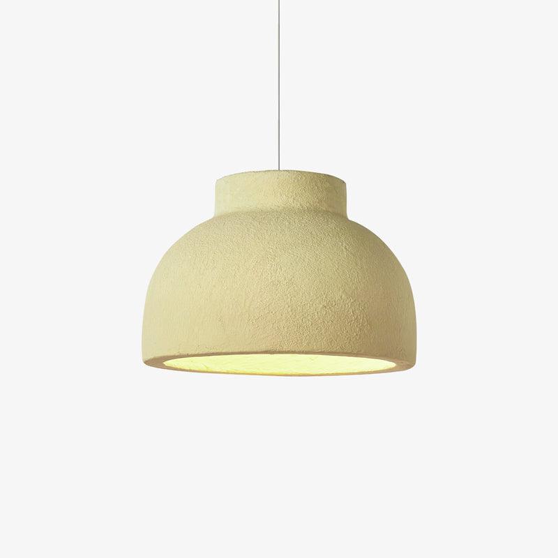 Modern Grain Pendant Light - Handwoven Rattan Hanging Lamp with Natural Texture for Dining Room, Kitchen Island, or Bedroom Lighting