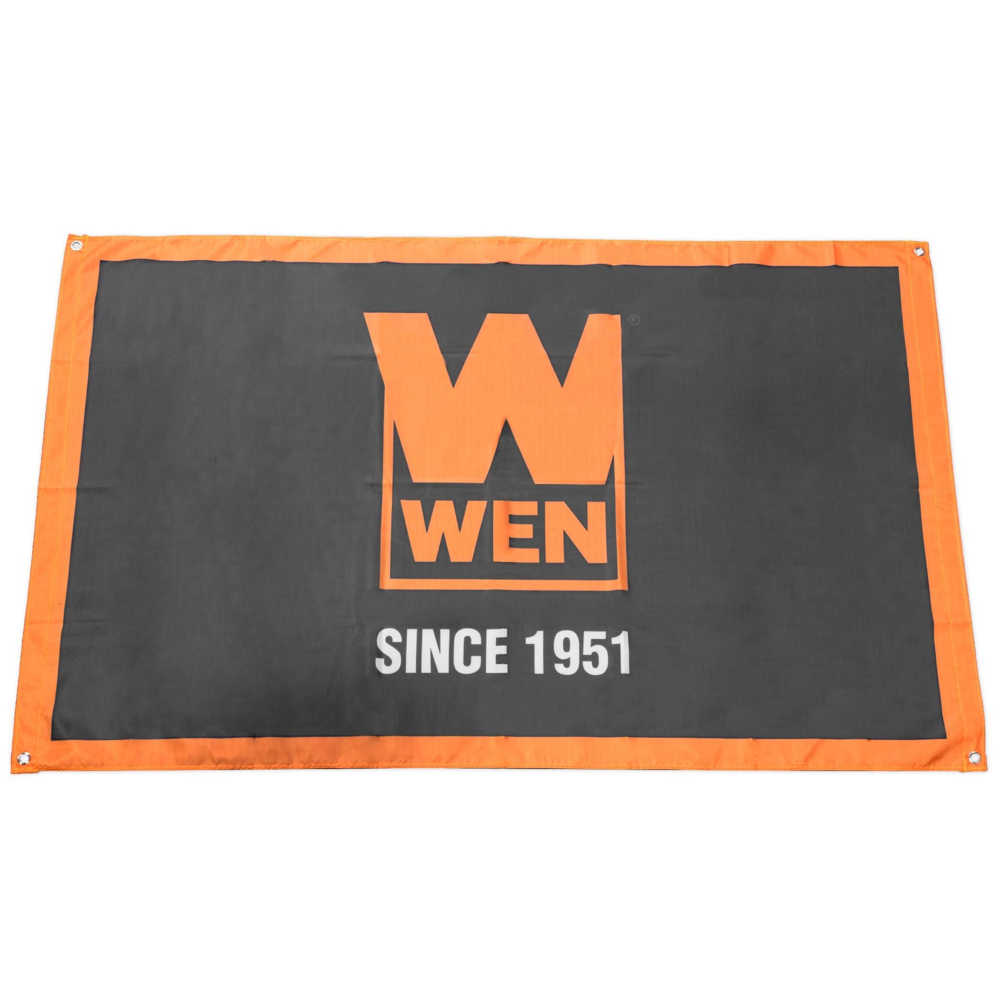 WEN WN002 Wood Shop & Garage Banner Flag - Durable Decorative Flag for Workshops, Garages & Man Caves - Perfect for DIY Enthusiasts & Woodworking Spaces