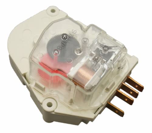 Frigidaire Refrigerator Defrost Timer Replacement - Compatible with AP2592907, PS423802, 215846604 - Fixes Freezer Frost Buildup & Cooling Issues - Perfect for Home Kitchen Appliances