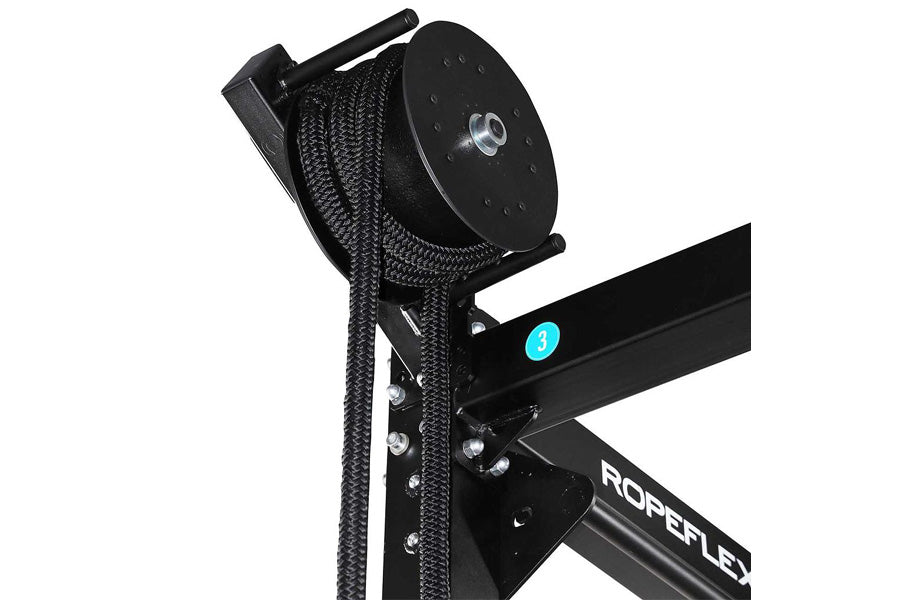 Ropeflex RX2100 Portable Attachable Rope Trainer for Home & Gym Workouts - Perfect for Strength Training, Cardio, and Fitness Enthusiasts