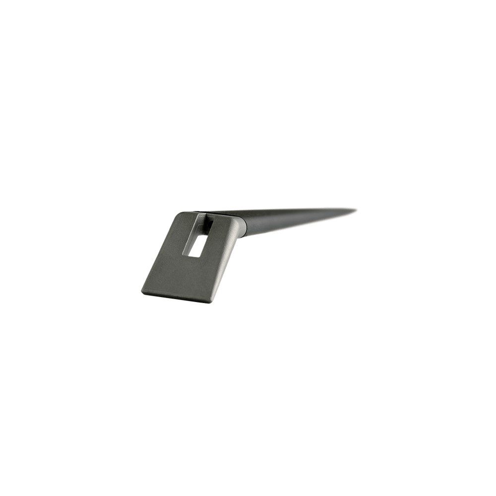EKTA LIVING Firekeeper Fire Tool - Heavy Duty Black Fireplace Poker for Wood Stove, Campfire & Outdoor Fire Pit - Perfect for Fireplace Accessories & BBQ Grill Tools