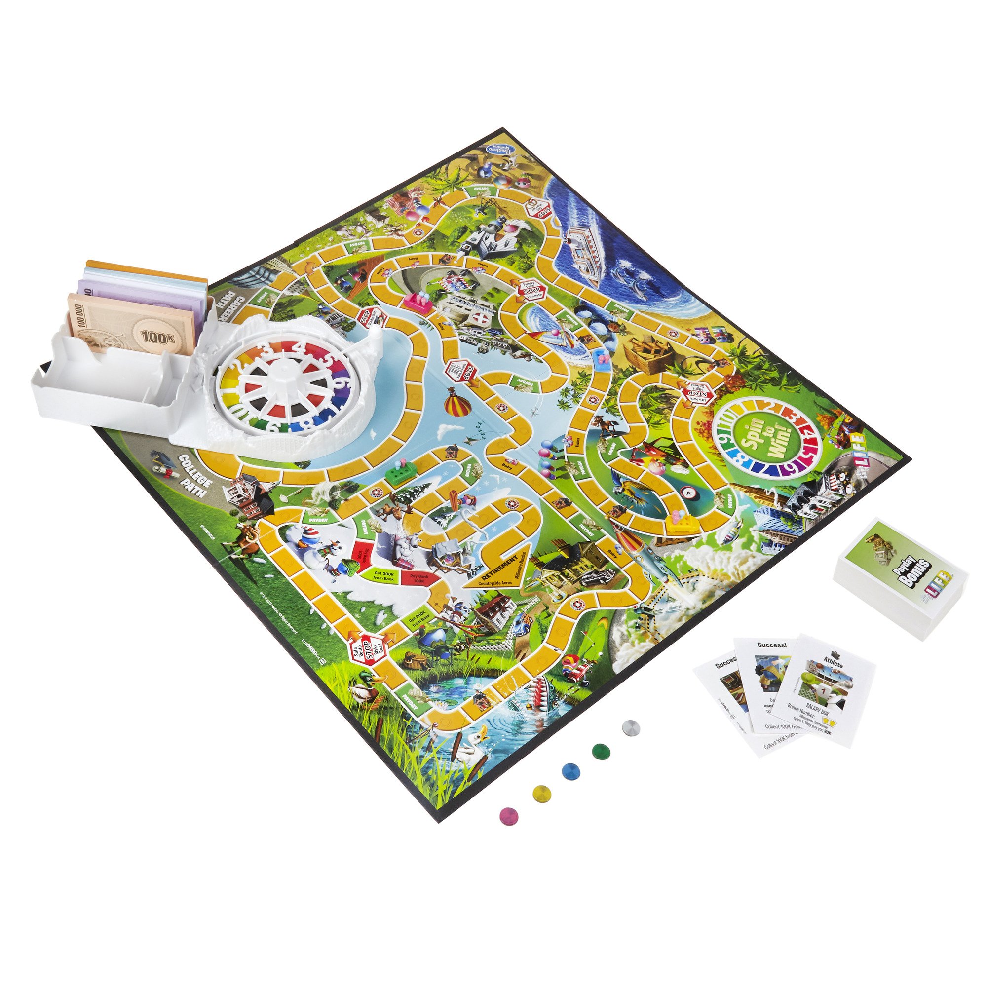 Hasbro Gaming The Game of Life Board Game - Classic Family Board Game for Kids & Adults - Perfect for Family Game Nights, Parties & Indoor Activities