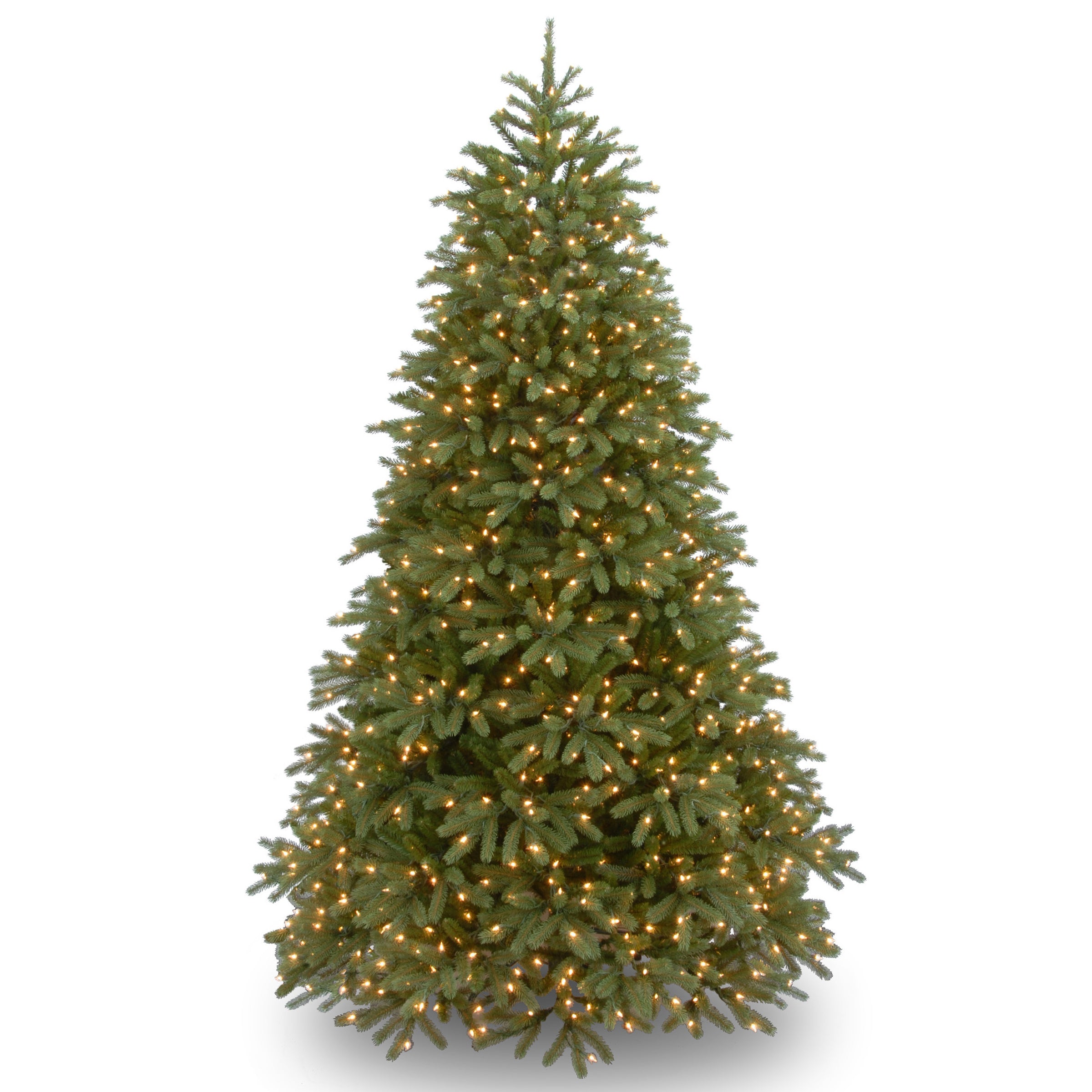 6.5 ft Pre-Lit Artificial Christmas Tree - Jersey Fraser Fir with Dual Color LED Lights for Holiday Home Decor, Office, and Party Decoration