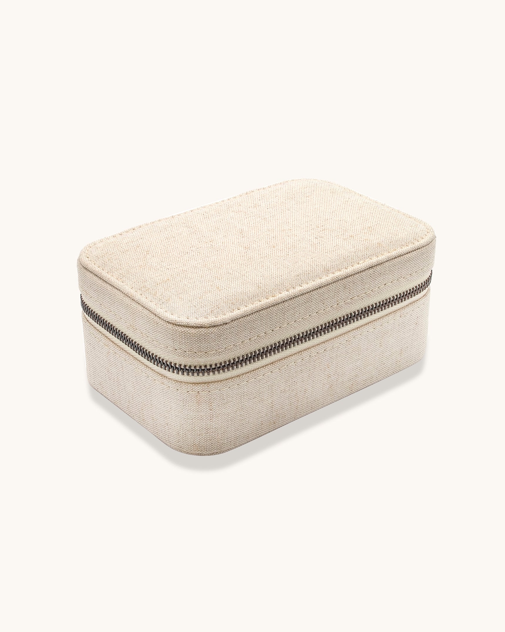 Elegant Jewelry Box with Soft Linen Interior - Perfect for Organizing Necklaces, Rings & Earrings | Gift Idea for Women | Home Decor & Travel Storage Solution