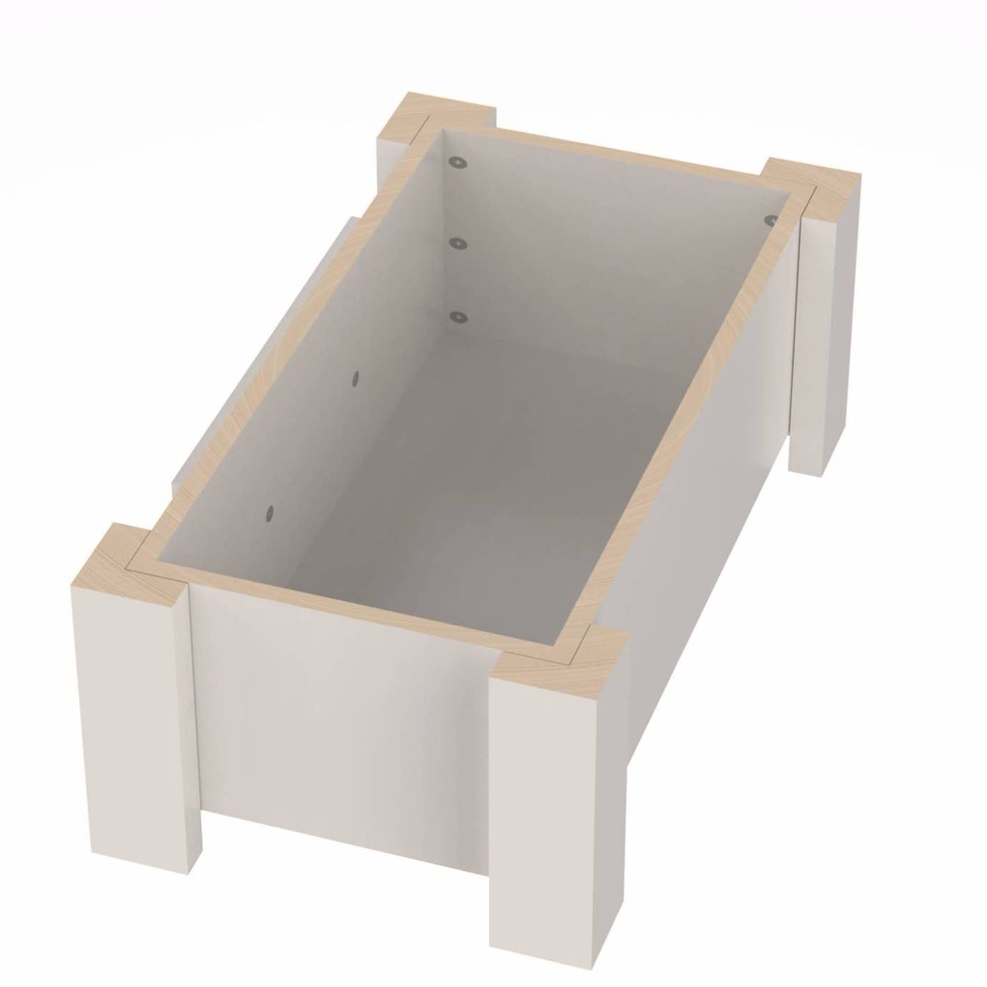 **Personalized Elevated Dog Bowl Stand for All Sizes - Stainless Steel Raised Dog Dish with Storage (Small, Dark Walnut) - Perfect for Large, Medium, Small & X-Small Dogs - Ideal for Home, Kitchen, or Outdoor Use**
