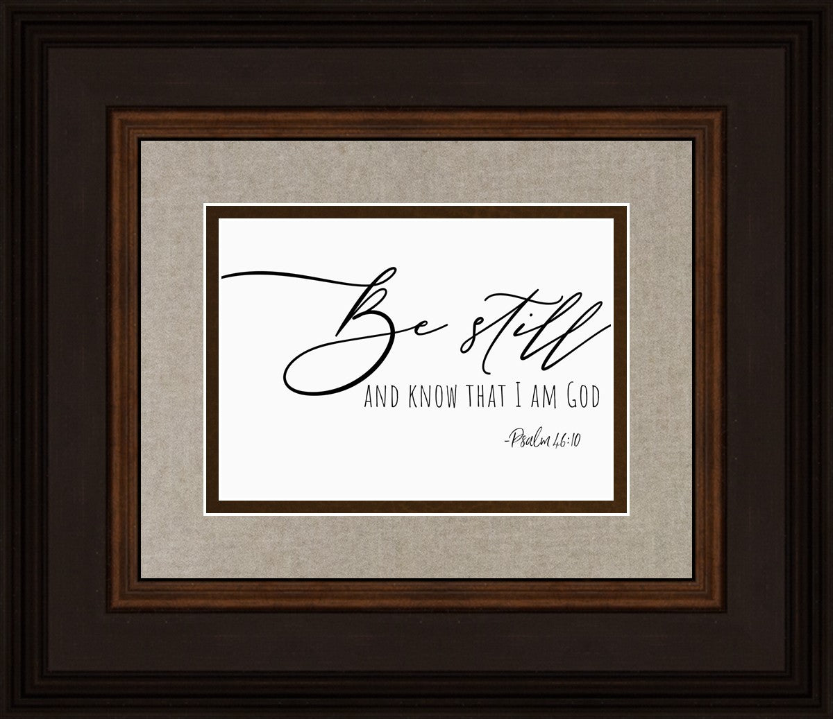 Be Still By Paige Tilly - Inspirational Wall Art Decor for Home, Office & Gifts - Perfect for Living Room, Bedroom & Meditation Space