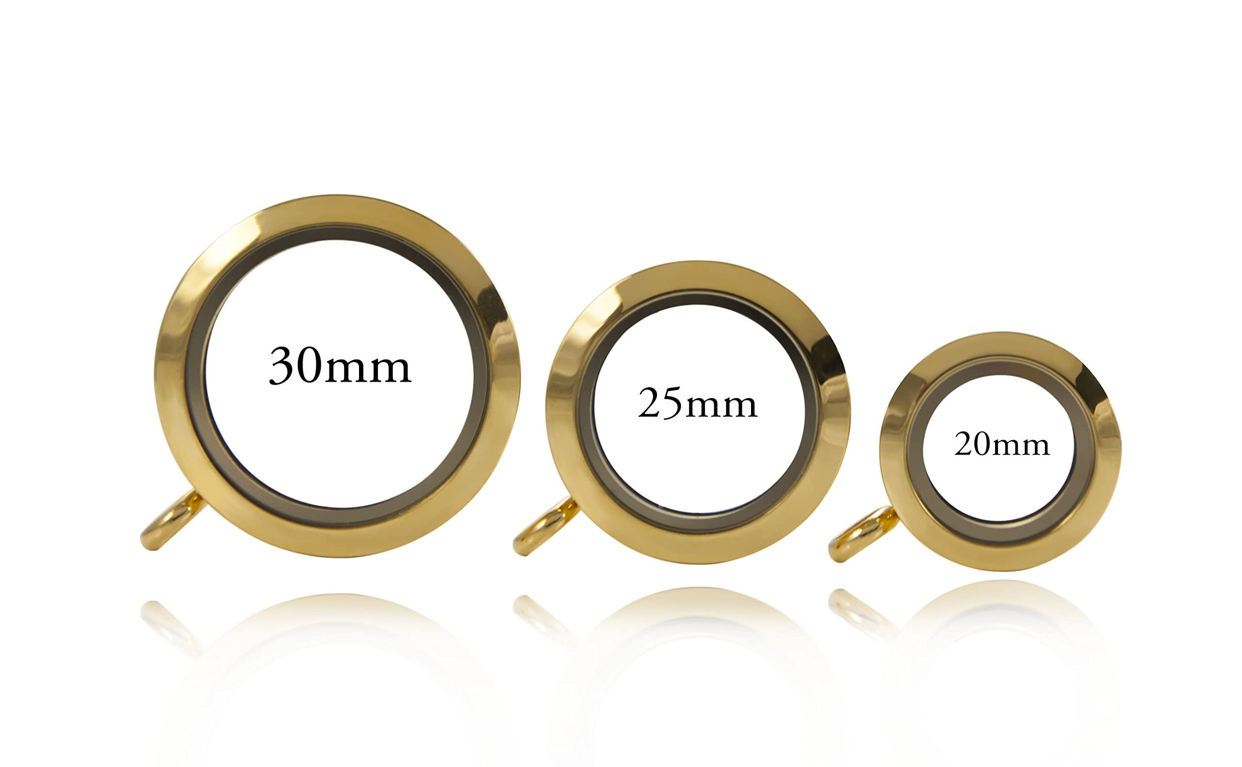 EVERLEAD 10 Pcs Floating Locket Necklace for Women - DIY Round Pendant with Living Memory Photo Holder - Friendship Gift, Memorial Jewelry for Loved Ones | Perfect for Anniversaries, Valentine's Day & Special Occasions