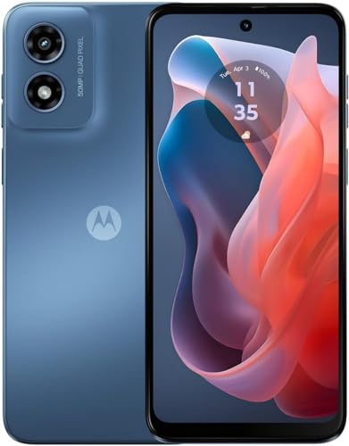 Unlocked Moto G Play 2024 (64GB, 4GB RAM) 6.5