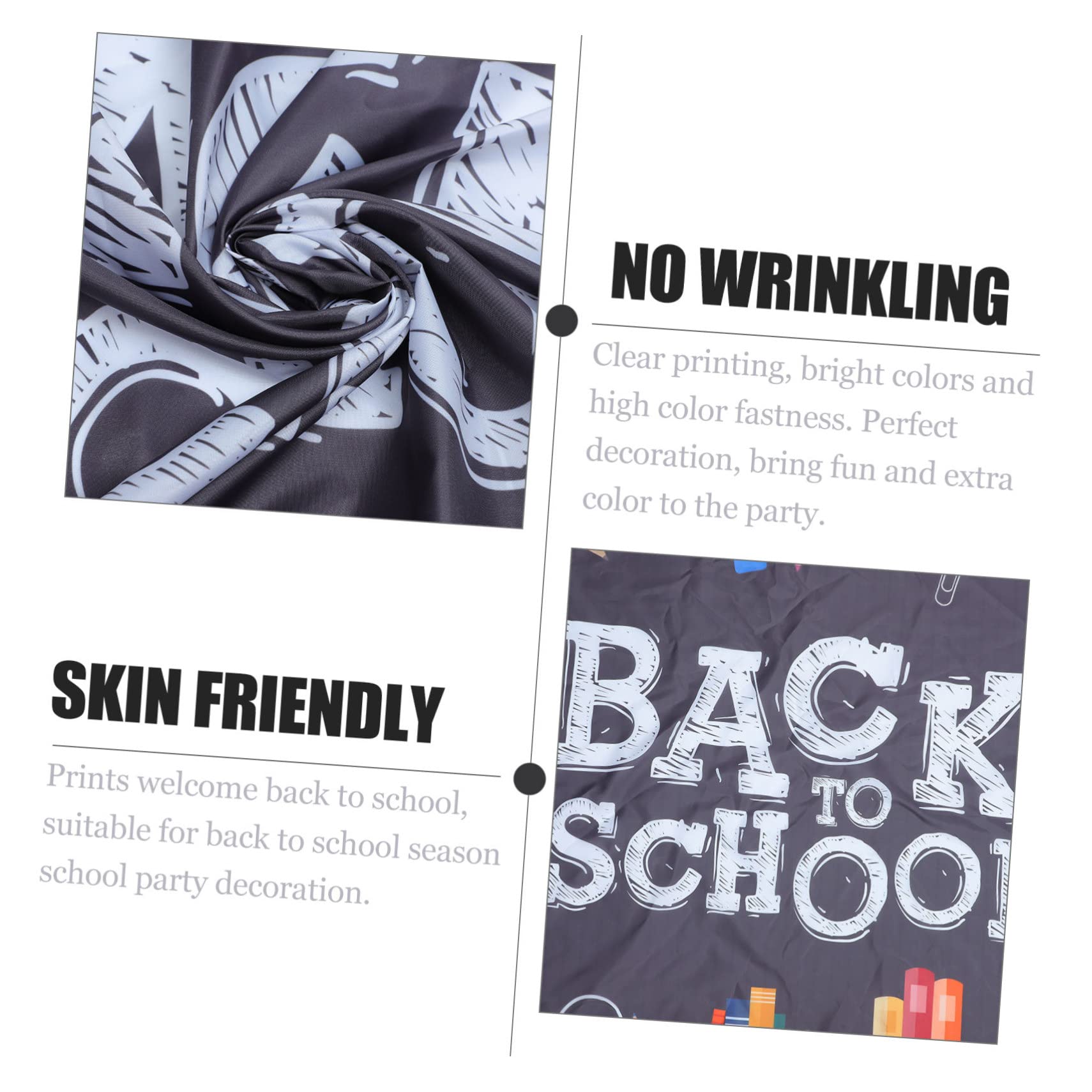 OSALADI 6-Piece School Season Banner Decor Set - Emblem Hangers for Classroom Backdrops, Bulletin Boards & School Spirit Displays - Perfect for School Events, PTA Meetings & Classroom Decorations