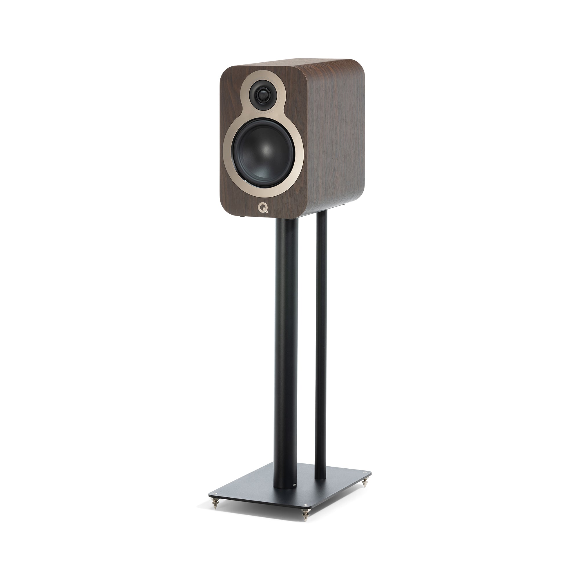 Q Acoustics Q3030c Bookshelf Speakers - High-Fidelity Stereo Sound for Home Theater & Music Listening | Compact Design for Living Room, Bedroom & Office Setup