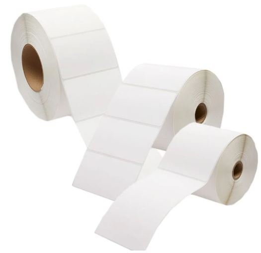 100mm x 48mm Removable Adhesive Thermal Labels - 38mm Core - 750 Labels/Roll - Perfect for Shipping, Inventory & Barcode Labeling